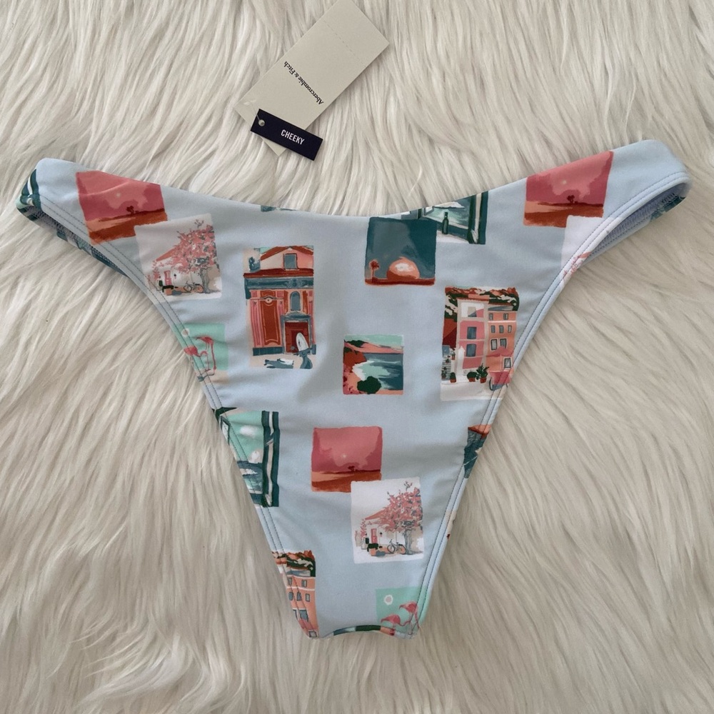 wide strap underwire cheeky bikini - Picture 5 of 12